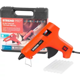   Pisztoly Strend Pro, ragasztó, kofferben, 60-80 W, 11 mm-es ragasztórudakhoz