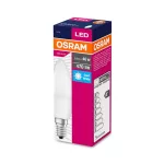 Izzó OSRAM® LED FR 040 (ean3367), nem szabályozható fényerejű, 4,9W/840 E14 4000K Value CLASSIC B