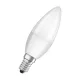 Izzó OSRAM® LED FR 040 (ean1066), nem szabályozható fényerejű, 4,9W/865 E14 6500K Value CLASSIC B