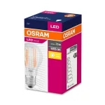 Izzó OSRAM® LED FIL 075 (ean8669), nem szabályozható fényerejű, 7,5W/827 E27 2700K Value CLASSIC A