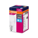Izzó OSRAM® LED FR 040 (ean7911), nem szabályozható fényerejű, 4,9W/840 E14 4000K Value CLASSIC P