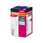 Izzó OSRAM® LED FR 040 (ean7630), nem szabályozható fényerejű, 4,9W/865 E14 6500K Value CLASSIC P