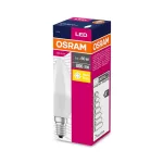 Izzó OSRAM® LED FR 060 (ean2915), nem szabályozható fényerejű, 7,5W/827 E14 2700K Value CLASSIC B