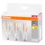 Izzó OSRAM® BASIC LED FR 60 (ean9351), nem szabályozható fényerejű, 6,5W/827 E27 2700K MULTIPACK, St