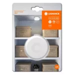 Éjszakai lámpa, Ledvance Dot-It Touch, érintésvezérelt, fokozatmentes fényerő-szabályzás, mágneses rögzítés, akkumulátoros, USB-ről tölthető, 4000 K, LED