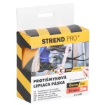 Szalag Strend Pro, ragasztó, csúszásgátló, extra ellenálló, fekete/sárga, 50 mm x 5 m