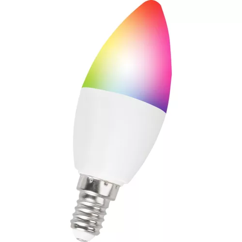 Izzó Strend Pro Smart, wifi, színváltós RGB, 5 W, E14