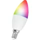 Izzó Strend Pro Smart, wifi, színváltós RGB, 5 W, E14