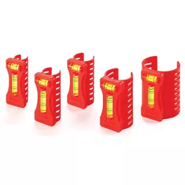   Vízmérték készlet KAPRO® 350, 1/2"-2", 5 részes, csövekhez és vezetékekhez