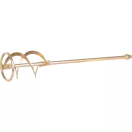   Keverőszár, Strend Pro PXE-02, arany, átmérő: 120 mm, M14 csatlakozás, sárga cinkbevonatú felület, 600 mm