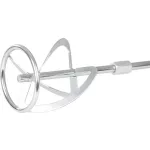 Keverőszár, Burley R003, szürke, átmérő: 120 mm, M14 csatlakozás, cinkbevonatú felület, kétrészes