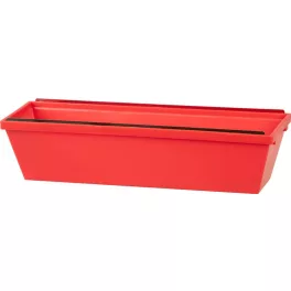   Edény Strend Pro MP915, festékhez és gipszhez, 300 mm, gumis spatula festőecset tartóval