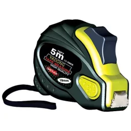   Mérőszalag Strend Pro WorkTiger 106E, 10 m, 25 mm, Autostop, behúzható, gumírozott