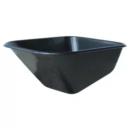   Talicska teknő WB6424S, 180 literes, műanyag, talicskához, lyukak nélkül