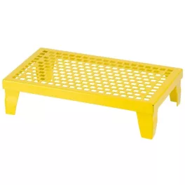 Rács Strend Pro 0108, festőhengerhez, fém, sárga