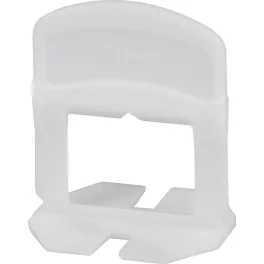   Távtartó L Strend Pro, szintező, csempe alá, 1.0 mm, csomag 100 db, fehér műanyag