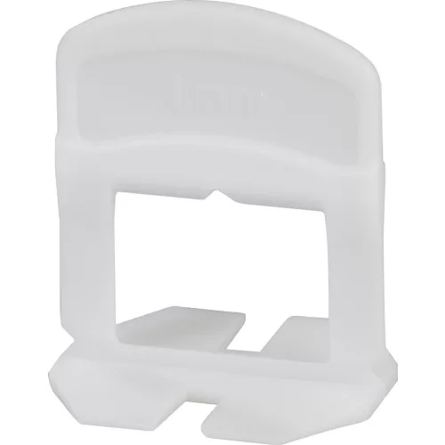 Távtartó L Strend Pro, szintező, csempe alá, 1.0 mm, csomag 100 db, fehér műanyag
