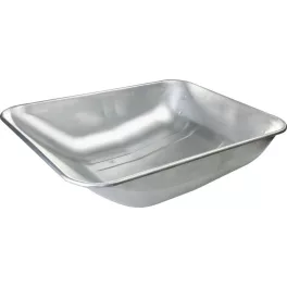   Talicskaputtony, Strend Pro Garden EcoLoad, ezüst, 65 l, horganyzott acél, robusztus, praktikus kialakítású