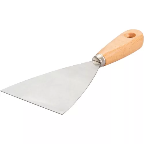 Spatula Strend Pro S1605, 100 mm, acél, fa nyél