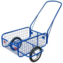   Kétkerekű kocsi, Massag Favorit MSG, kék, 447 x 64,7 x 27,2 cm, 120 kg teherbírás, kézi, felfújható 29 cm átmérőjű kerék, kompakt, könnyen kezelhető
