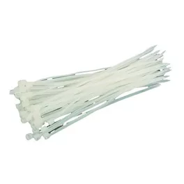   Kábelkötegelő Strend Pro CT66BW, 120x2,5 mm, 50 db, fehér, nylon, rögzítő