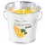 Gyertya Citronella CB143, rovarriasztó, vödörben, 80 g, 80x72 mm