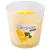 Gyertya Citronella CG144, rovarriasztó, üvegpohárban, 80 g, 80x70 mm