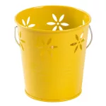 Gyertya Citronella CB197, rovarriasztó, vödörben, vegyes zöld/sárga, 160 g, 110x105 mm