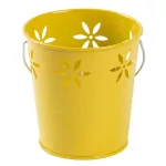 Gyertya Citronella CB197, rovarriasztó, vödörben, vegyes zöld/sárga, 160 g, 110x105 mm