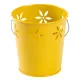 Gyertya Citronella CB197, rovarriasztó, vödörben, vegyes zöld/sárga, 160 g, 110x105 mm