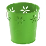 Gyertya Citronella CB197, rovarriasztó, vödörben, vegyes zöld/sárga, 160 g, 110x105 mm