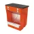 Nyúl etető, Novital 0034AF, narancssárga, 26 x 23 cm, 0,75 kg