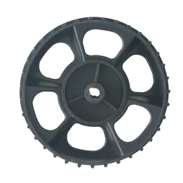   Kerék Goodfarm 416, szórókocsihoz, 20 mm-es tengely, műanyag ház, pótalkatrész