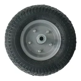   Talicskakerék, Strend Pro Garden Goodfarm 411, fekete, 13/5.00-6, 31 cm átmérő, 9,5 cm szélesség, tengelyfurat: 16 mm
