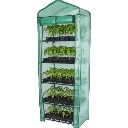   Melegágy, Strend Pro Garden Greenhouse X085, 69 x 49 x 200 cm, UV-álló PE fólia, porszórt fém váz, 5 polcos (2170849)