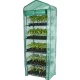 Melegágy, Strend Pro Garden Greenhouse X085, 69 x 49 x 200 cm, UV-álló PE fólia, porszórt fém váz, 5 polcos (2170849)