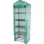 Melegágy, Strend Pro Garden Greenhouse X085, 69 x 49 x 200 cm, UV-álló PE fólia, porszórt fém váz, 5 polcos (2170849)