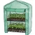 Melegágy, Strend Pro Garden Greenhouse X082, 69 x 49 x 94 cm, fémvázas, UV-álló PE fólia, 2 polcos, kompakt (2170851)