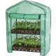 Melegágy, Strend Pro Garden Greenhouse X082, 69 x 49 x 94 cm, fémvázas, UV-álló PE fólia, 2 polcos, kompakt (2170851)