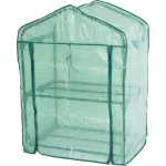 Melegágy, Strend Pro Garden Greenhouse X082, 69 x 49 x 94 cm, fémvázas, UV-álló PE fólia, 2 polcos, kompakt (2170851)