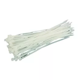   Kábelkötegelő Strend Pro CT66BW, 250x4,8 mm, 50 db, fehér, nylon, rögzítő