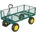 Négykerekű kocsi, Strend Pro Garden Taliga 515, 125 × 65 × 32 cm, robusztus, kerti munkához,  300 kg teherbírás