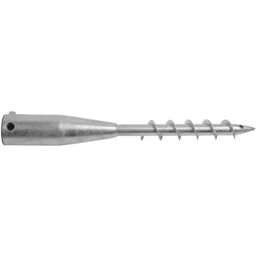 Talajcsavar GS03, Zn, 550x60x1,7 mm