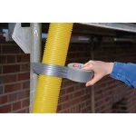 Szalag tesa® BASIC Duct Tape, ragasztó, ezüst, textil, 50 mm, Hossz: 50 m