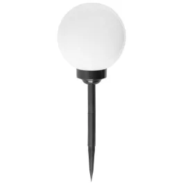   Napelemes kerti lámpa, Strend Pro Garden Birdun, fehér, 20 cm, 4 LED, hidegfehér fény, akkumulátoros, automatikus kapcsolás