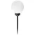 Napelemes kerti lámpa, Strend Pro Garden Birdun, fehér, 20 cm, 4 LED, hidegfehér fény, akkumulátoros, automatikus kapcsolás