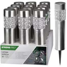   Lámpa Strend Pro Wezen, 375 mm, napelemes, 1x LED, AAA, Kiszerelés 12 db