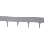 Kerti paliszád, Strend Pro Garden RattanPalisade, szürke, 80 x 29,5 cm, összekapcsolható, 240 cm hossz, formázható, rugalmas műanyag, UV-álló, 3 panel/csomag