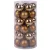 MagicHome karácsonyi gömbök, 30 db, réz, mix, karácsonyfára, 6 cm