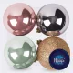 Gömbök MagicHome Karácsony, 4 db, vegyes, karácsonyfára, 10 cm